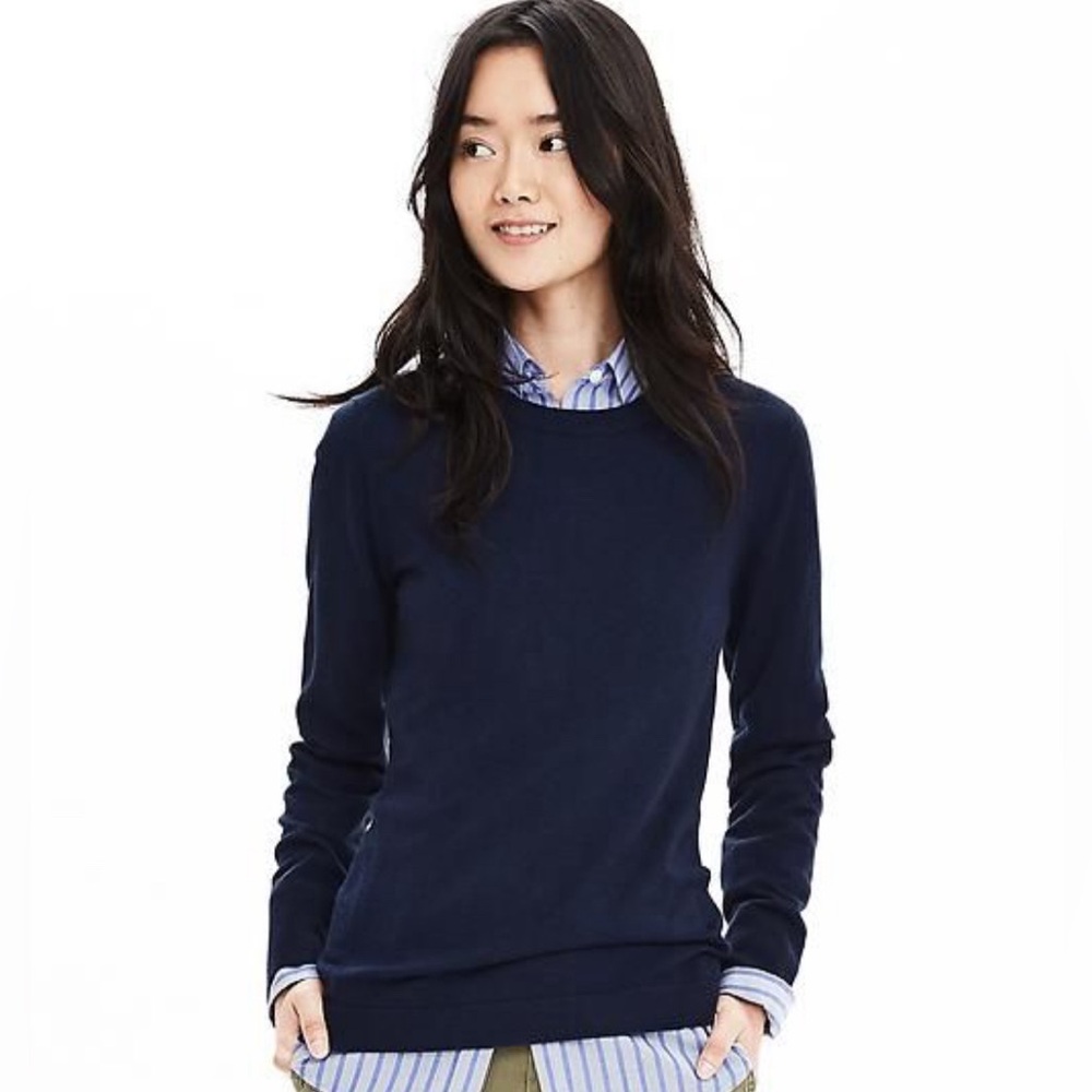 Banana Republic extra fine merino wool sweater